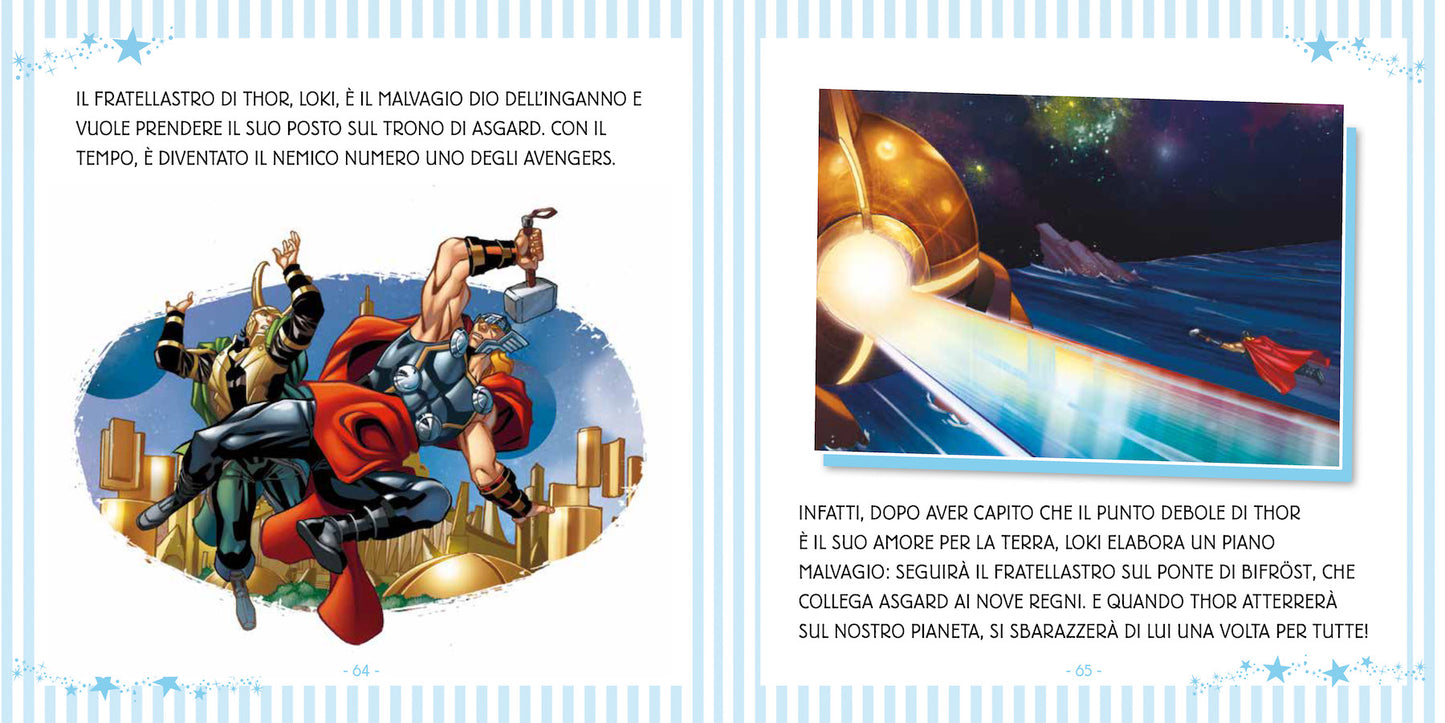 Marvel Avengers 7 Storie per la settimana::Nel mondo dei Supereroi - Scritto in stampatello maiuscolo