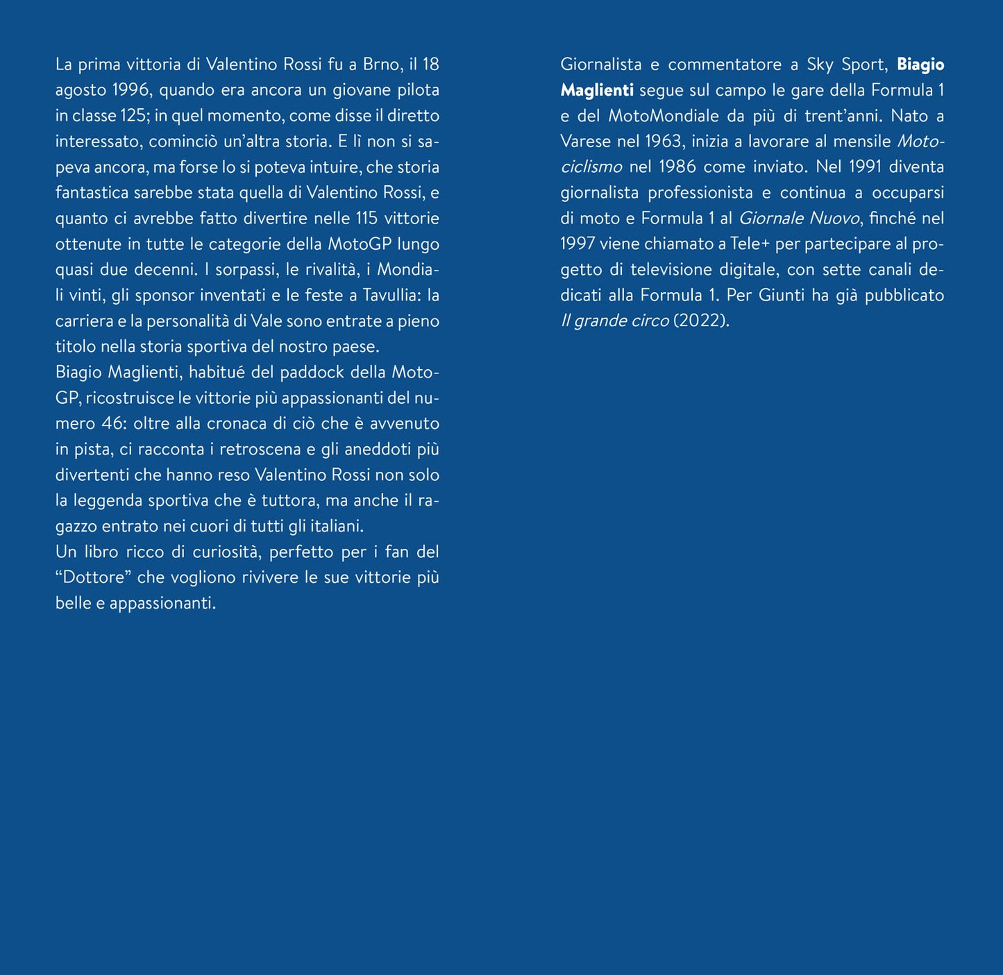 Vale::Le storie dietro le vittorie