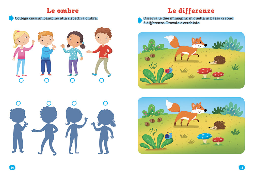 Giochi e attività per imparare - vado in prima