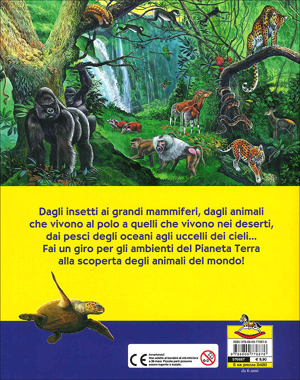 Tutto per le mie ricerche. Gli animali::Contiene 4 pagine di stickers!
