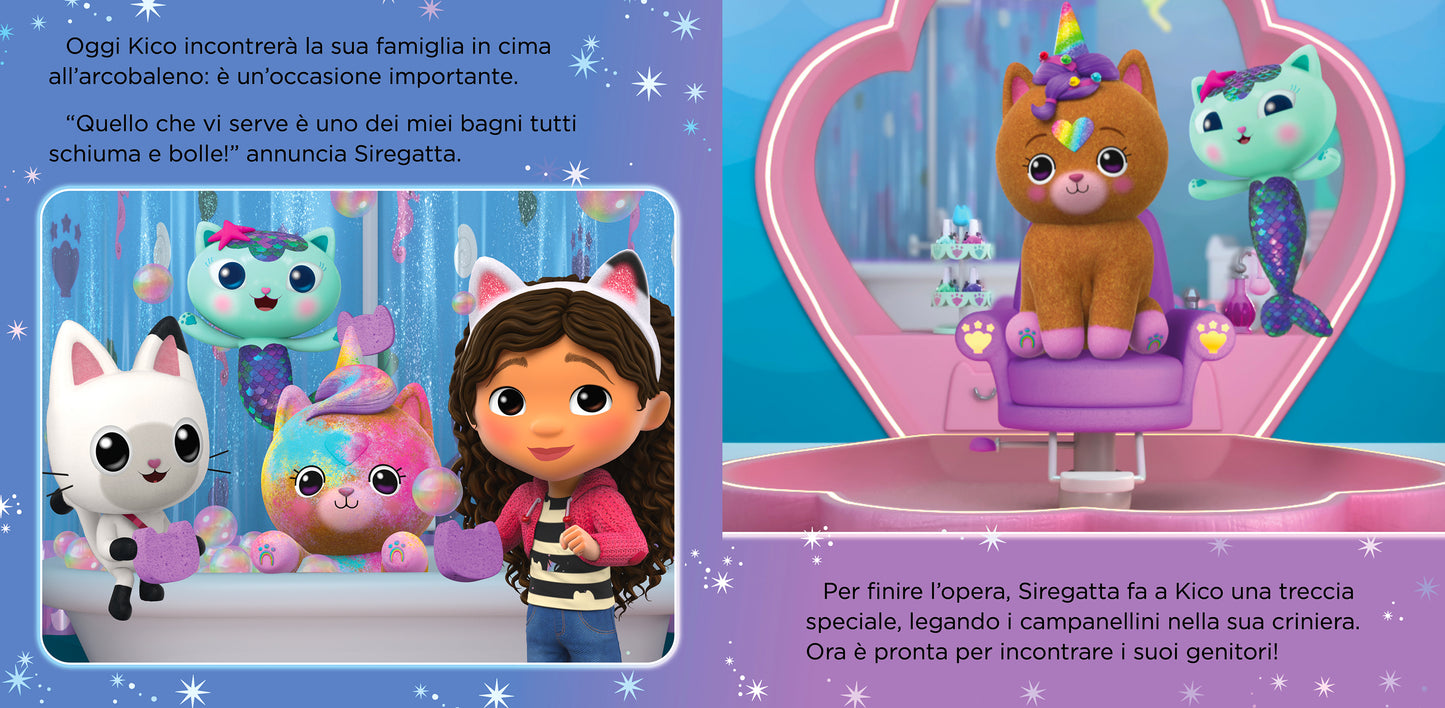 La Casa delle Bambole di Gabby. Storybook. Kico il Gattocorno