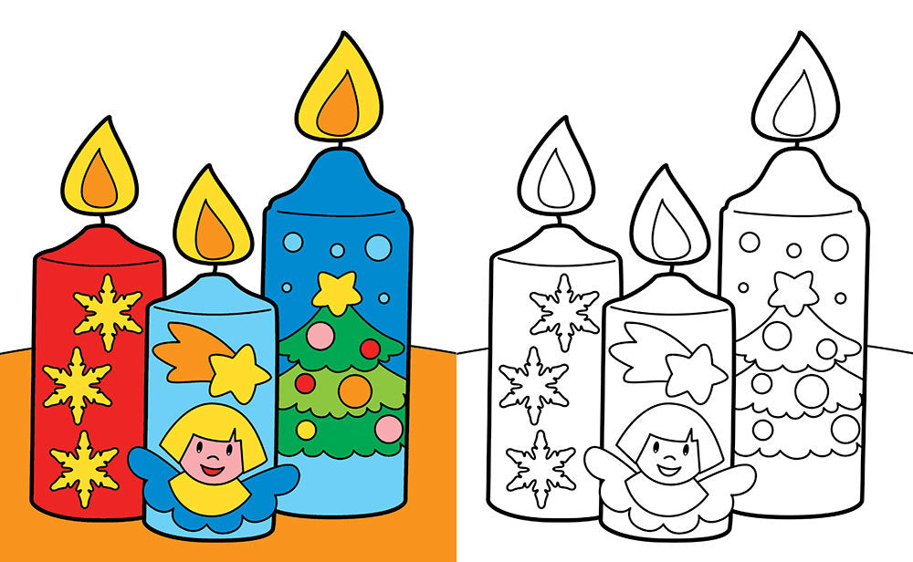 Natale da colorare::Alberi di Natale - Personaggi natalizi - Regali - Addobbi e... - 144 pagine di puro divertimento!