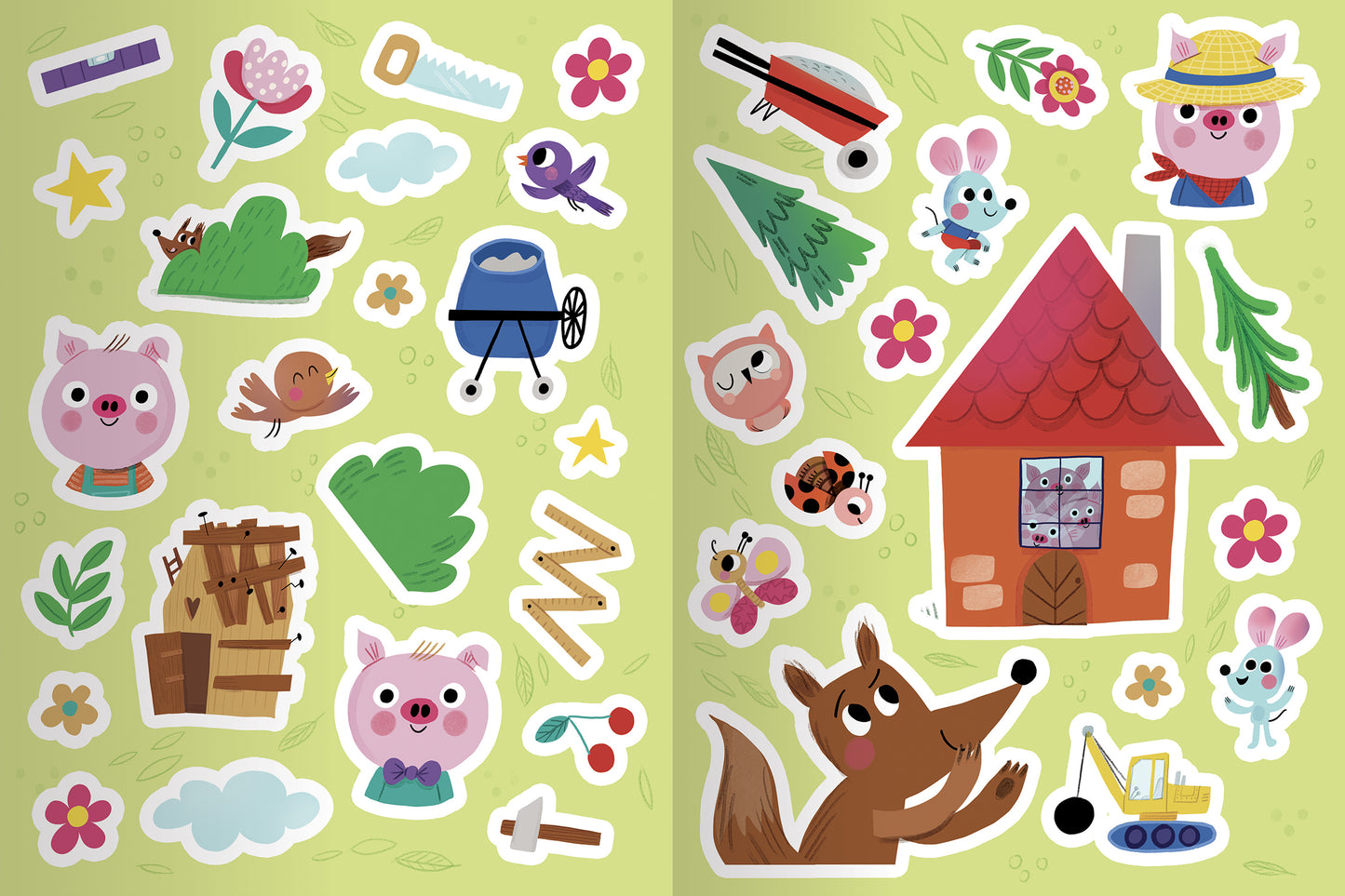 I Tre Porcellini::Attività, Tatuaggi e Sticker