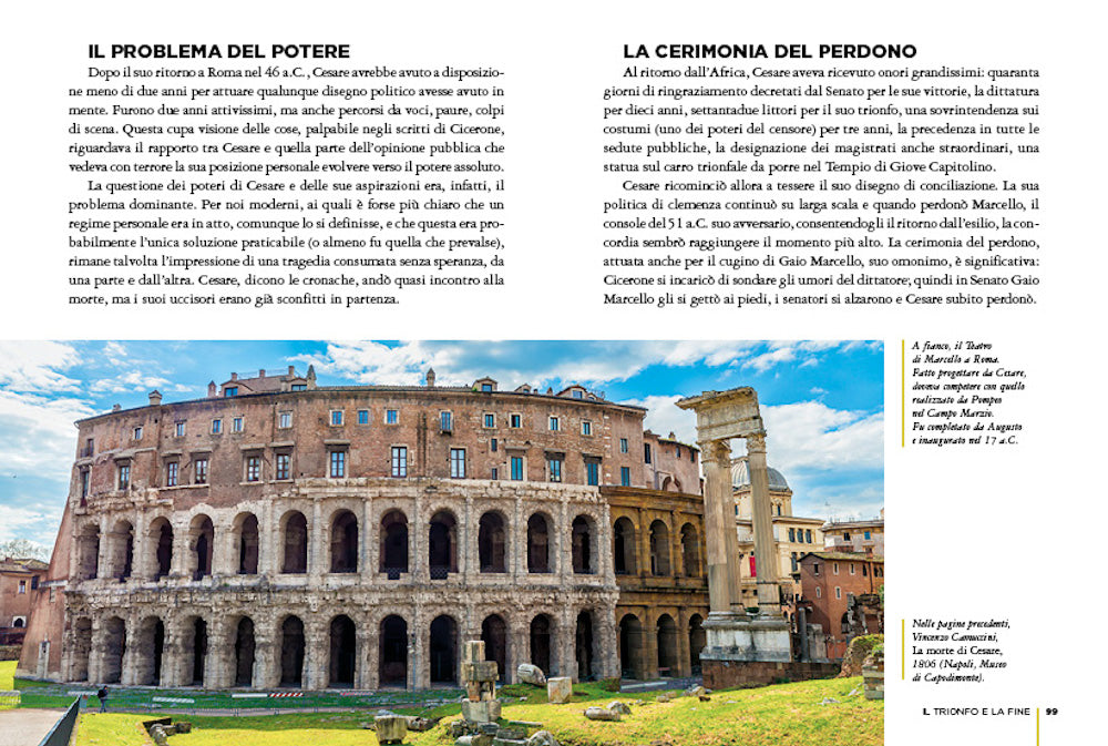 Giulio Cesare::Le gesta belliche, le vittorie politiche, l'assassinio