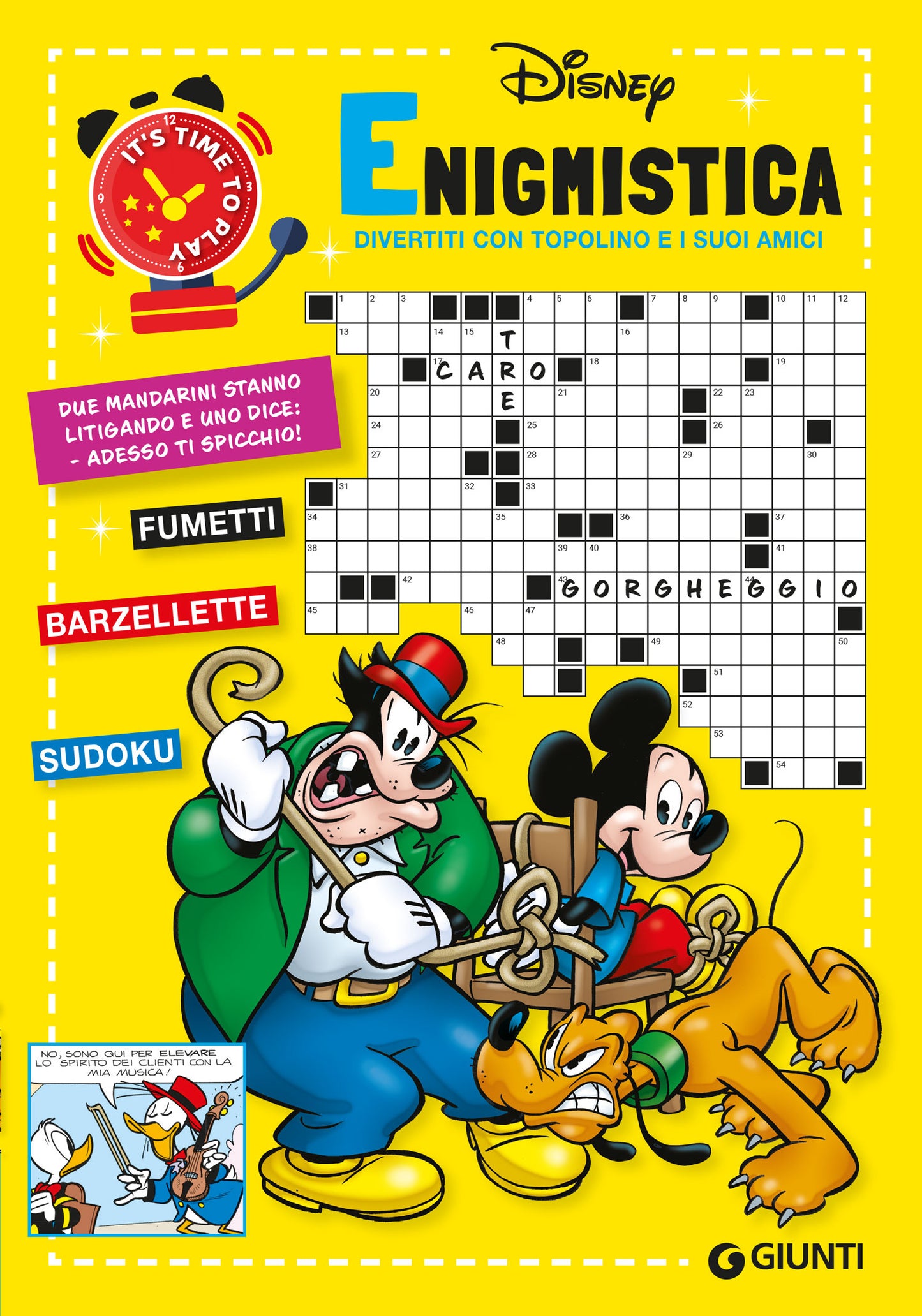 Enigmistica Disney Divertiti con Topolino e i suoi amici::Fumetti Barzellette Sudoku