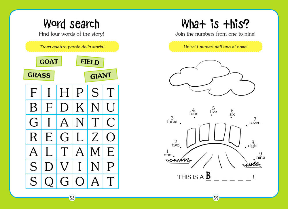 The three Billy Goats Gruff + CD::I tre Capretti Furbetti - Con traduzione e dizionario!