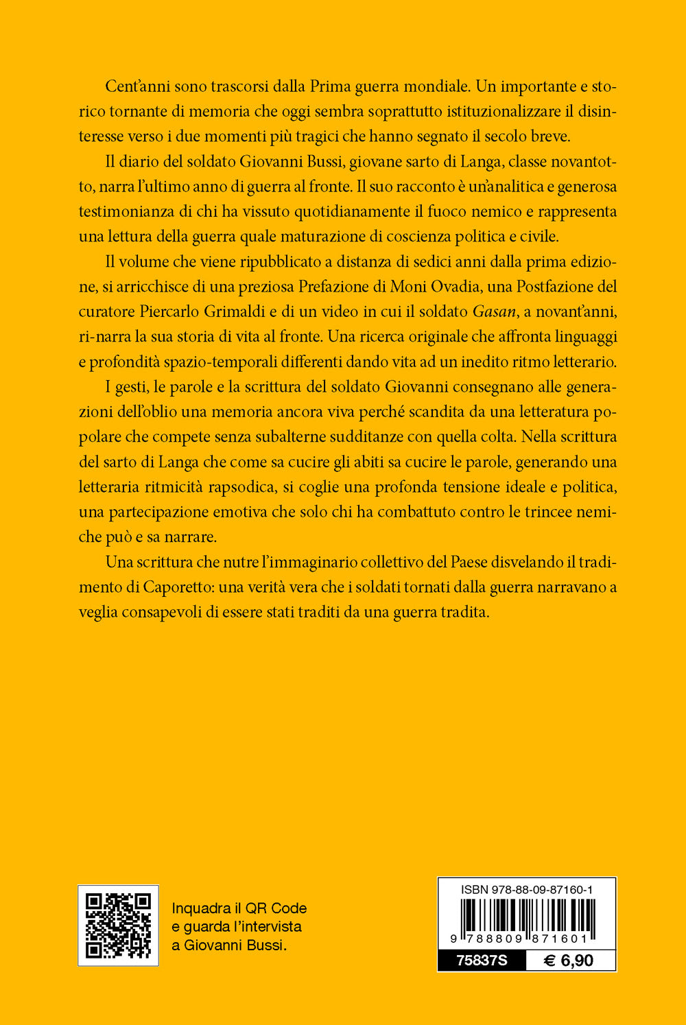 Senza colpa in questo inferno::Diario di un sarto di Langa alla Grande Guerra