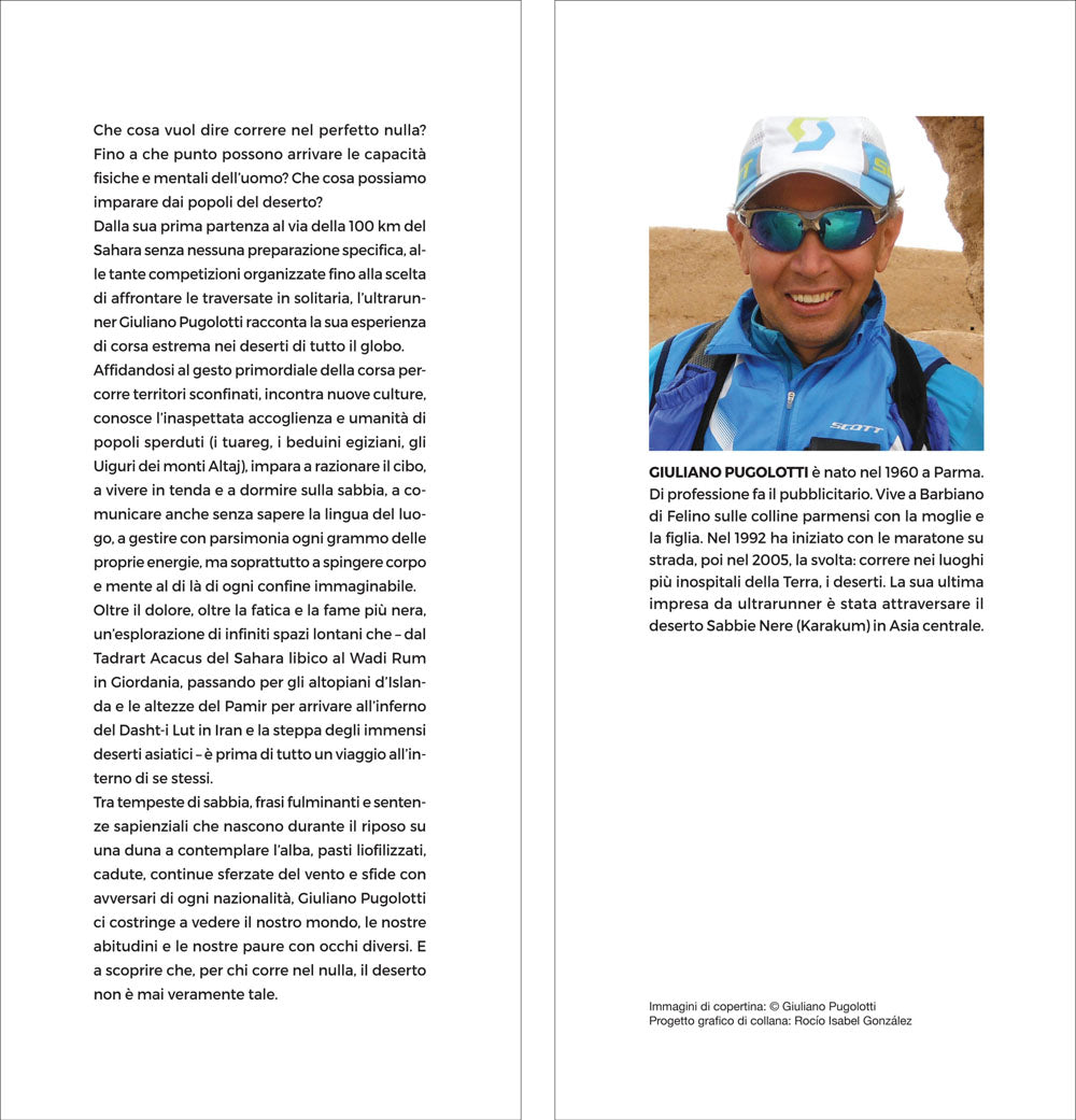 Correre nel nulla::Le sfide, le emozioni, le paure e le lezioni di vita che ho imparato dal deserto, proprio là dove la vita sembra non esserci