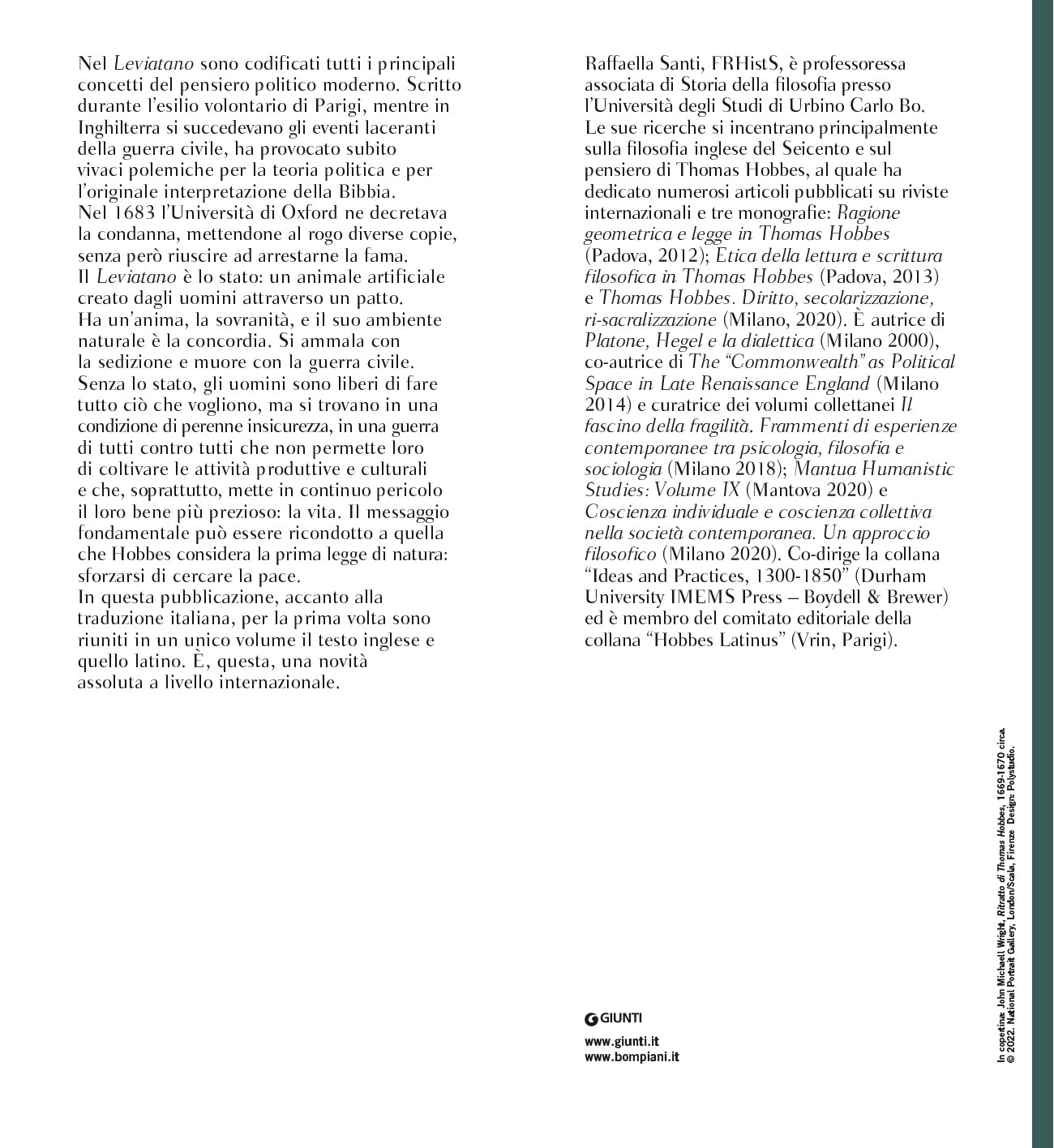 Leviatano::Con testo inglese e latino