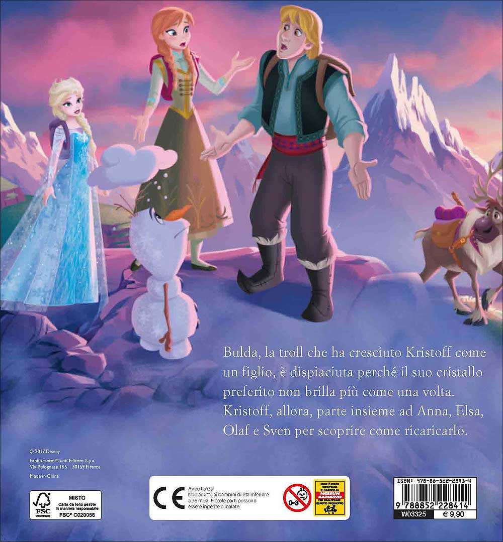 Magie Cartonate - Frozen la Magia delle Luci del Nord. Il cristallo di Bulda