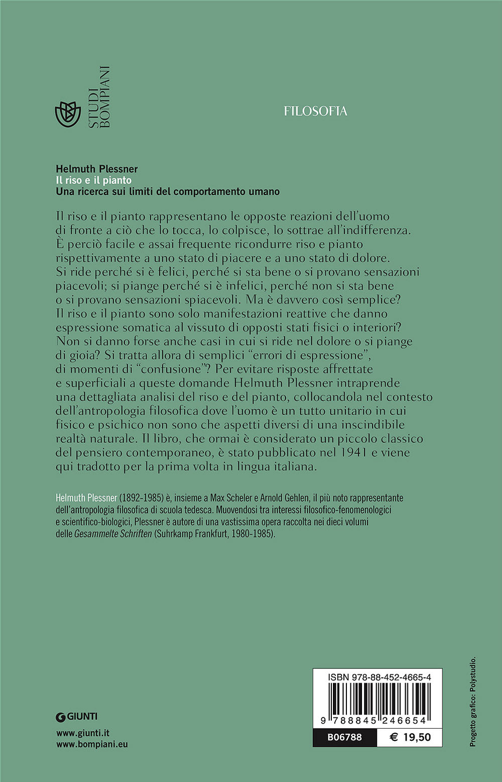 Il riso e il pianto::Una ricerca sui limiti del comportamento umano
