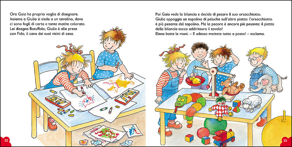 Gaia va all'asilo::Con pagine di giochi e attività