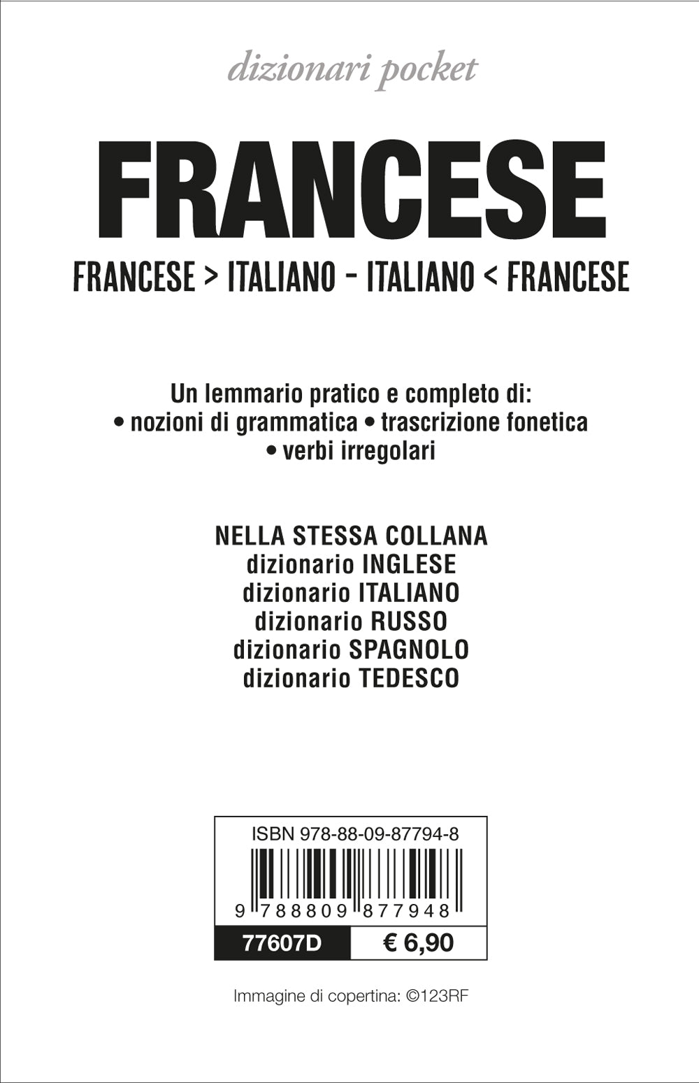 Dizionario francese-italiano, italiano-francese::Dizionari pocket