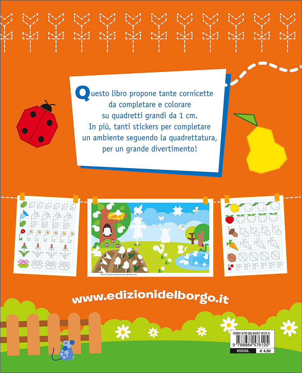 Cornicette e stickers - 4/6 anni::Stickers all'interno
