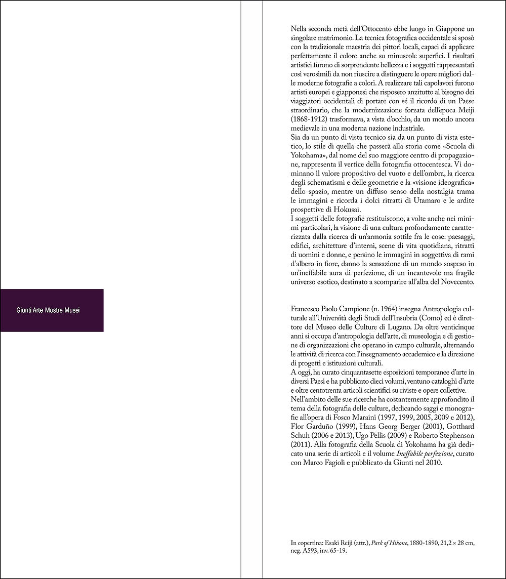 La Scuola di Yokohama::La fotografia nel Giappone dell'Ottocento