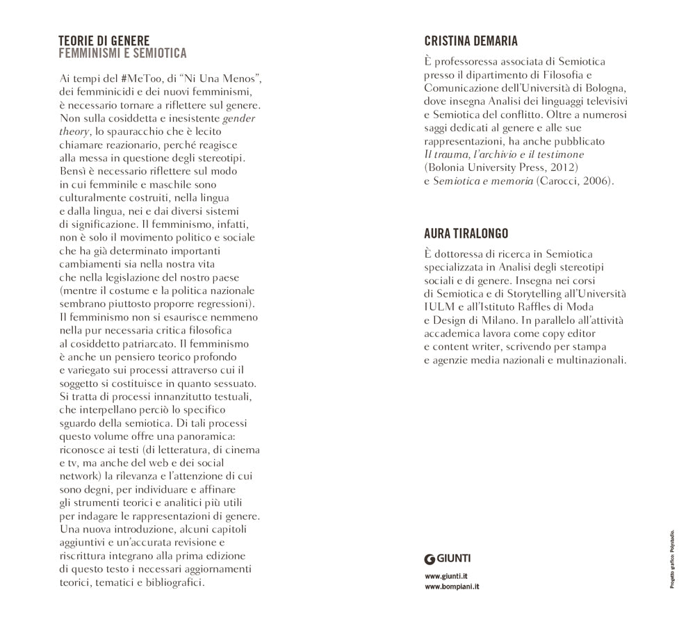 Teorie di genere::Femminismi e semiotica