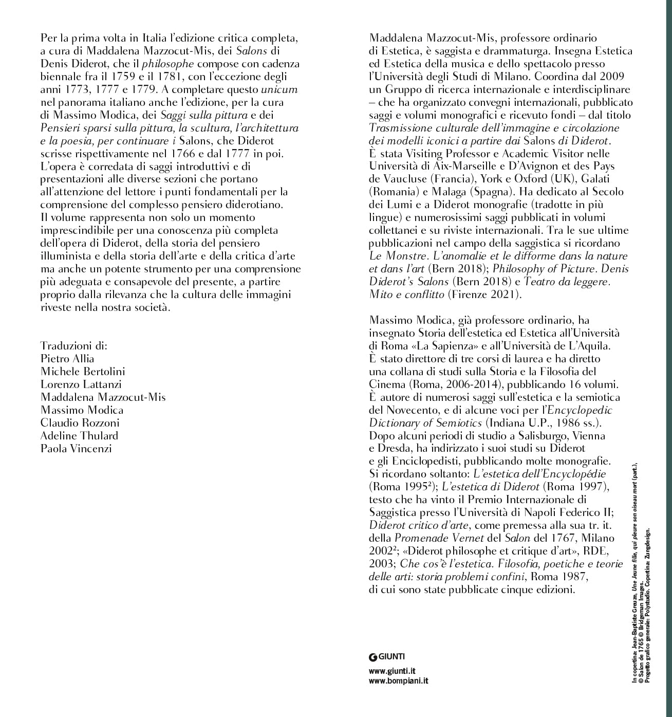 I Salons::Con i Saggi sulla pittura e i Pensieri sparsi