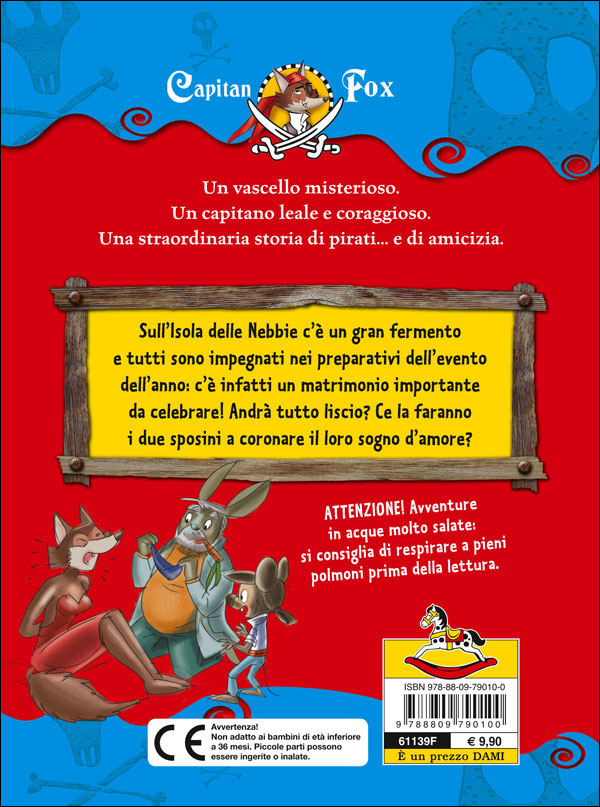 Capitan Fox - I Pirati Sposi::Con tanti stickers!