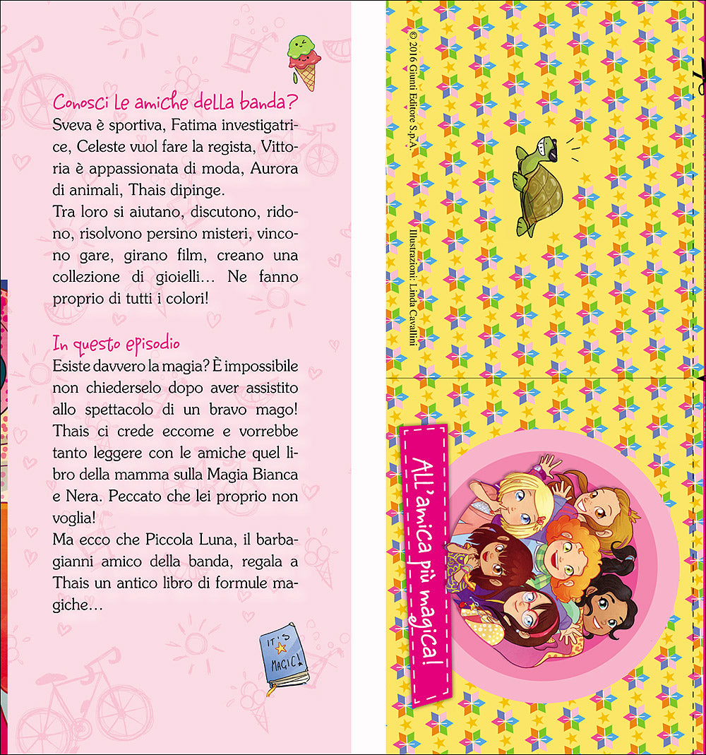 Una spaventosa magia::Con stickers!