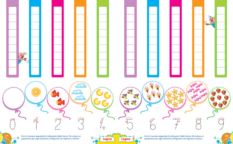 Giocando imparo a contare - 4/6 anni