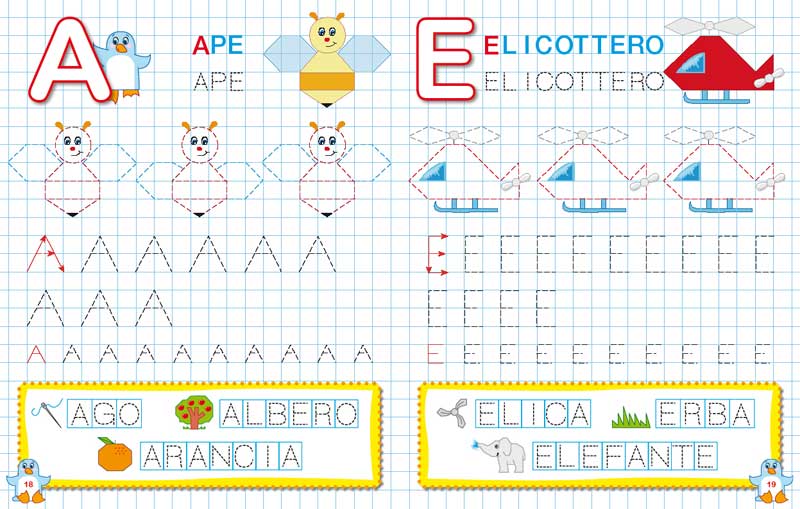 Tutto quadretto::Competenze di base per il passaggio alla scuola primaria