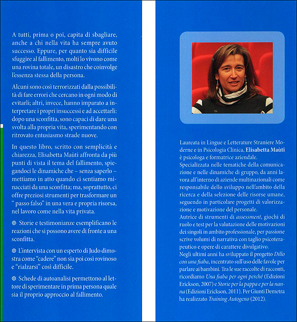 Sbagliando si impara::Trasformare il fallimento in una risorsa si può