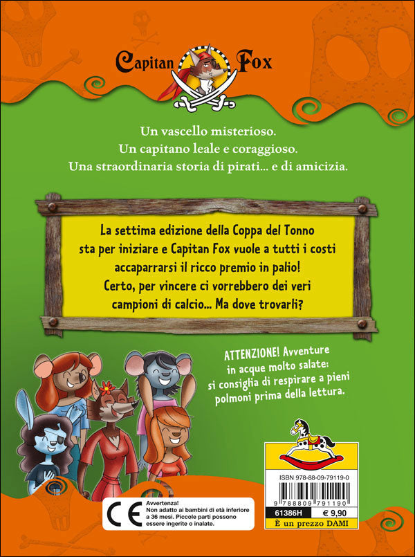Capitan Fox - La Coppa del Tonno::Con tanti stickers!