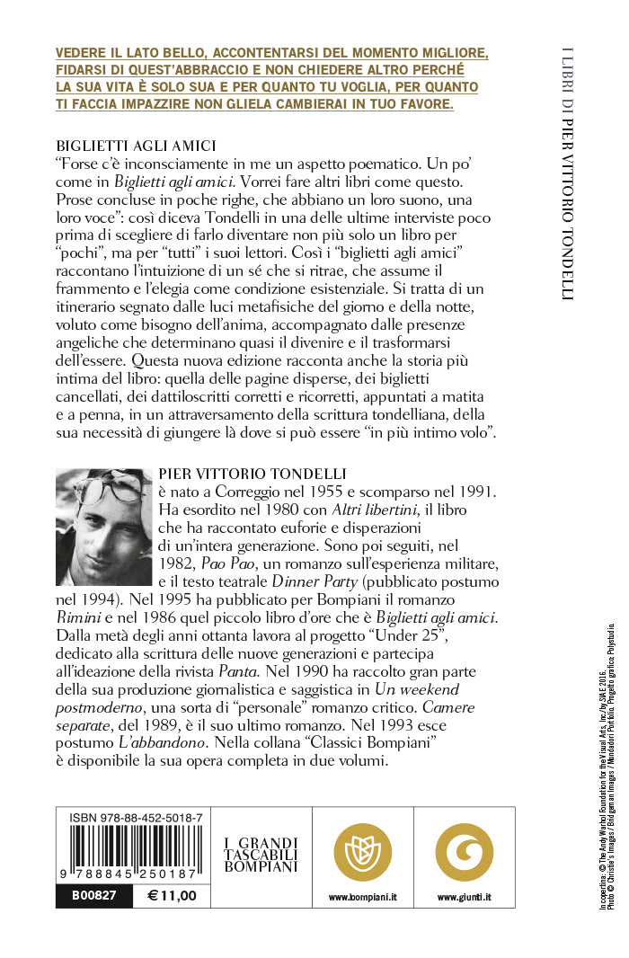 Biglietti agli amici