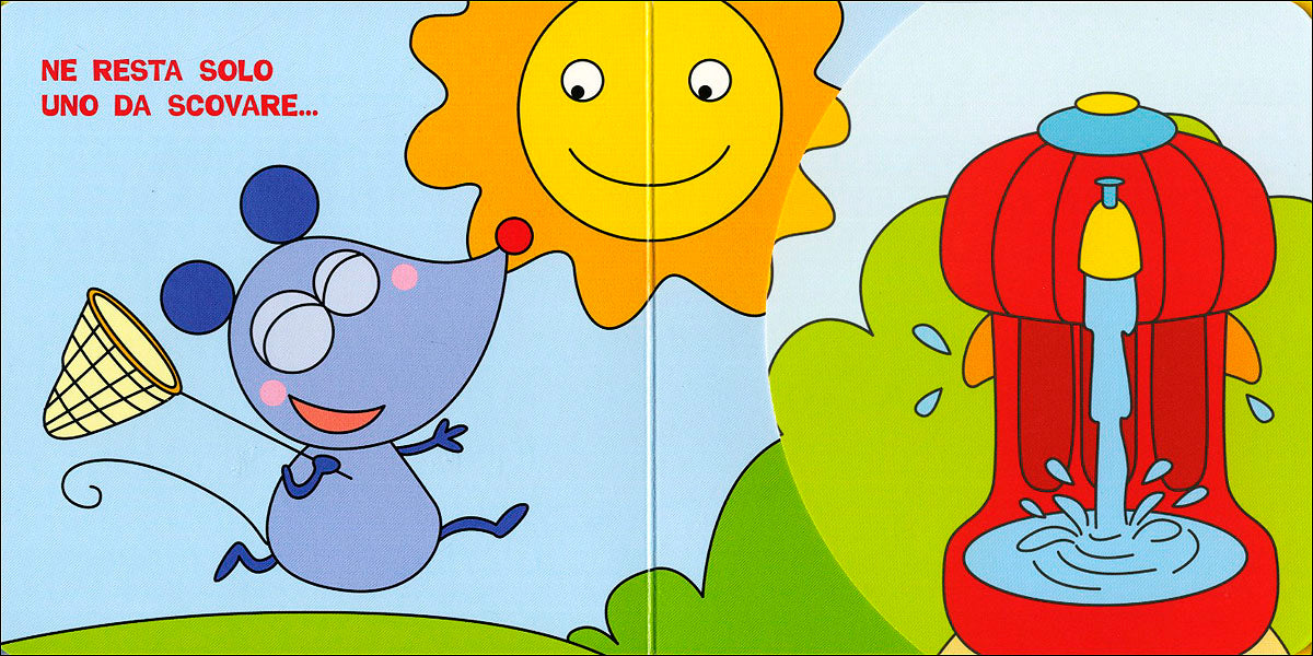 Formaggino gioca a nascondino