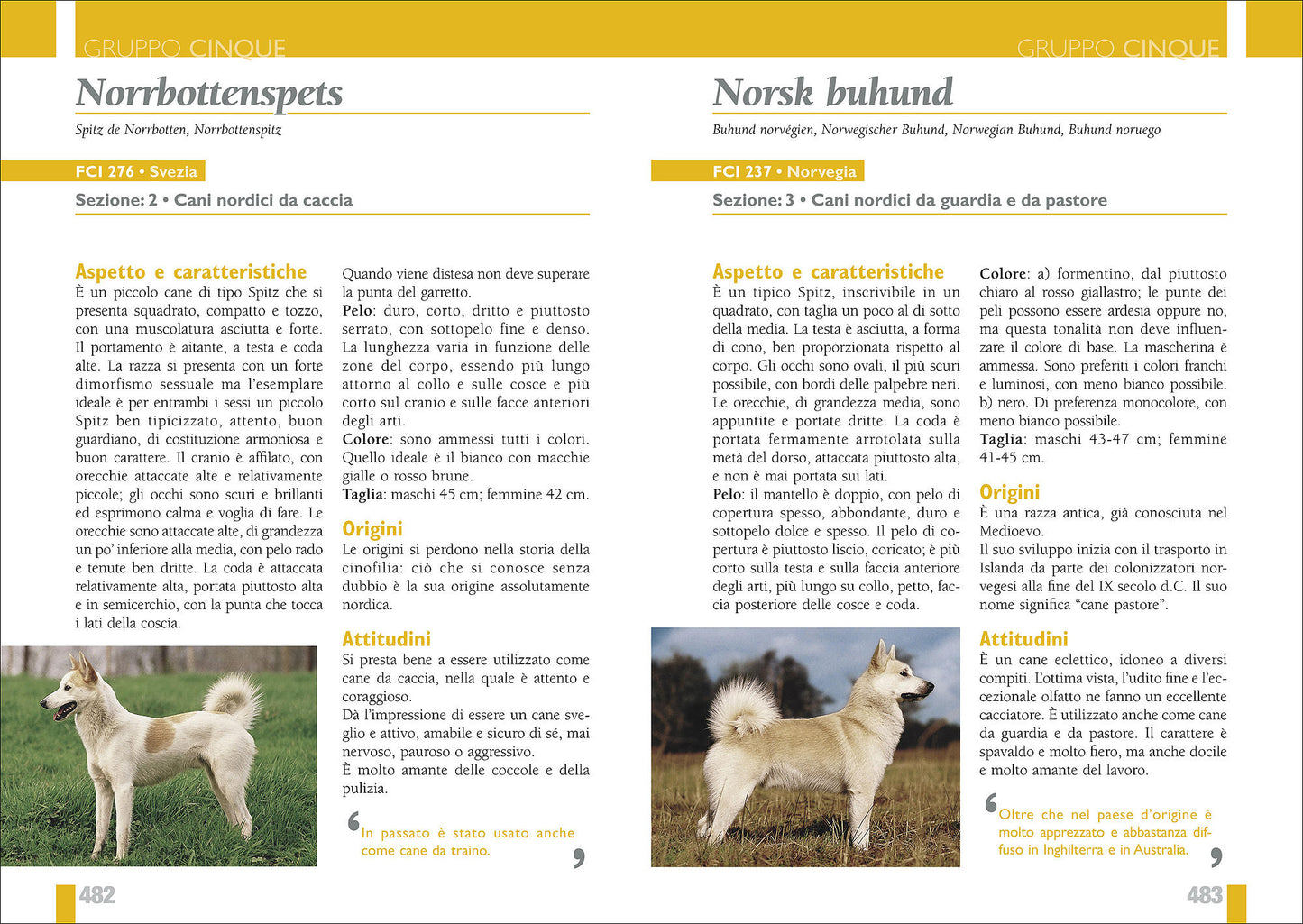 Enciclopedia internazionale Cani. Tutte le razze::Storia - Caratteristiche - Impieghi - Attitudini