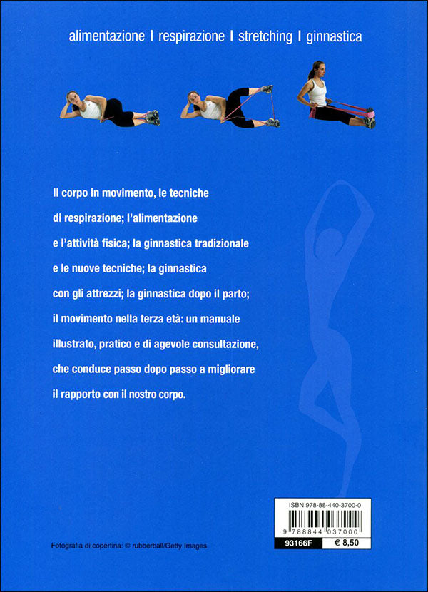 Body fitness::alimentazione, respirazione, stretching, ginnastica