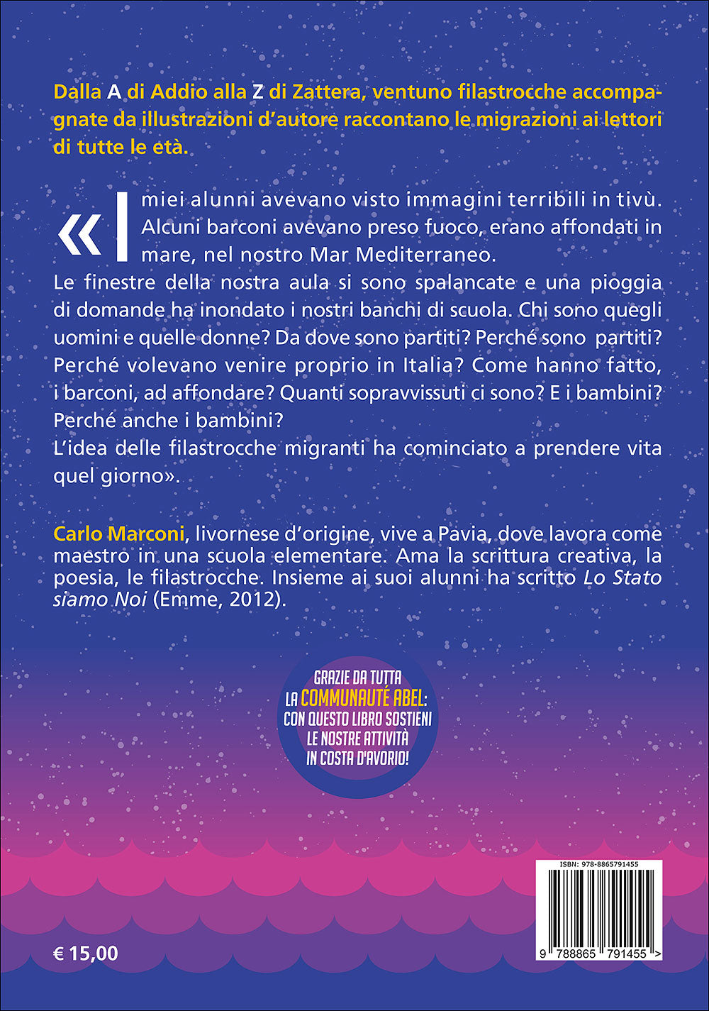 Di qua e di là dal mare::Filastrocche migranti