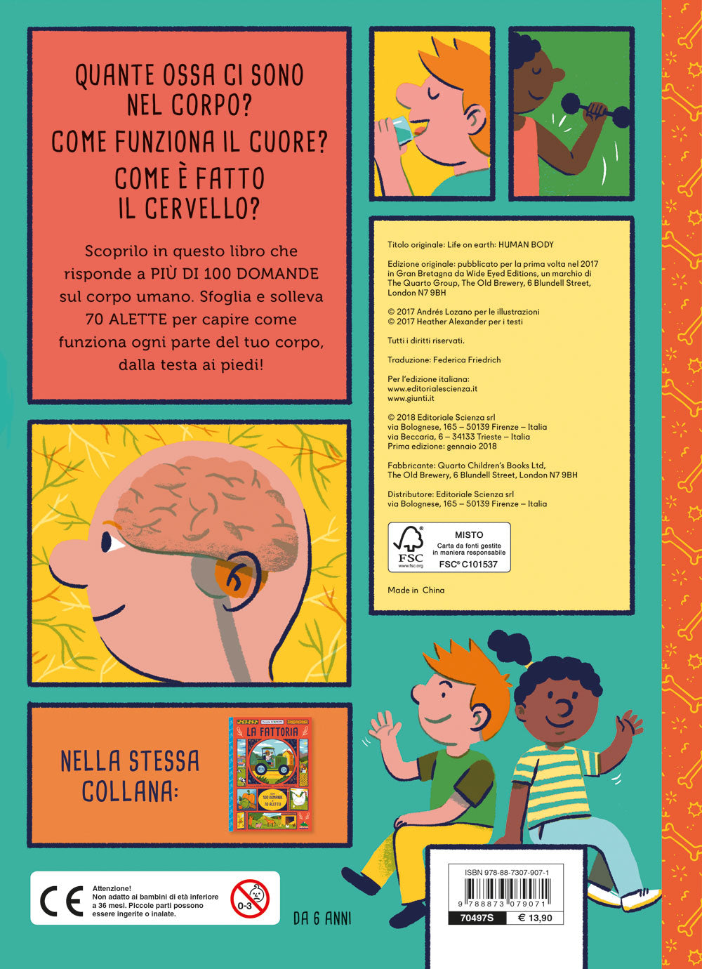 Il mio corpo::Con 100 domande e 70 alette!