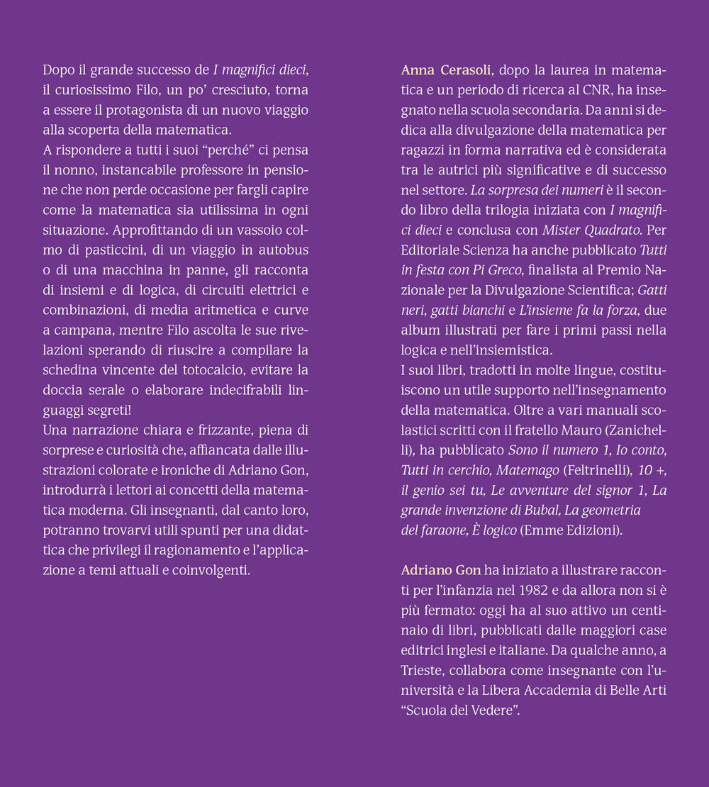 La sorpresa dei numeri::Un viaggio nella matematica simpatica