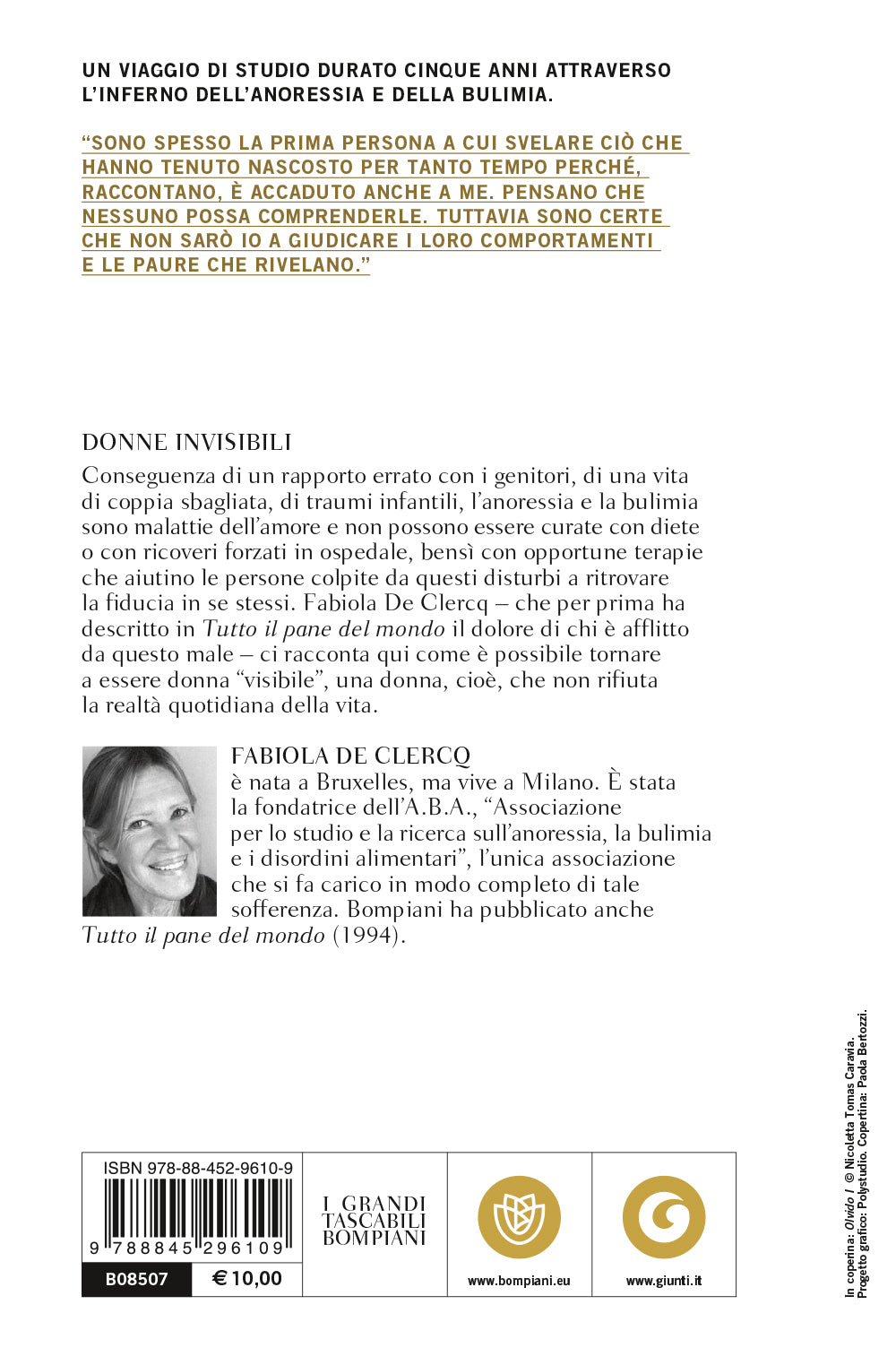 Donne invisibili::L'anoressia, il dolore, la vita