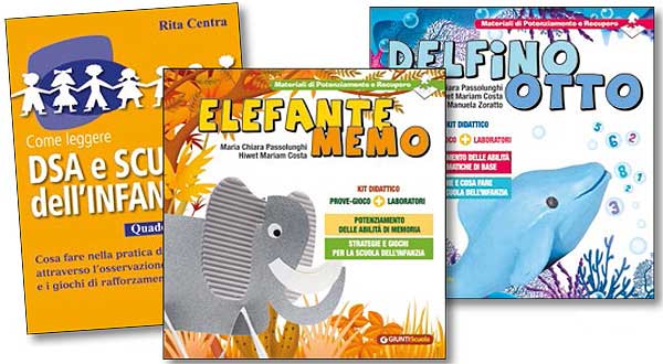 Kit per la Scuola dell'Infanzia::Attività di avvio alla matematica, di allenamento della memoria, atelier e laboratori linguistici