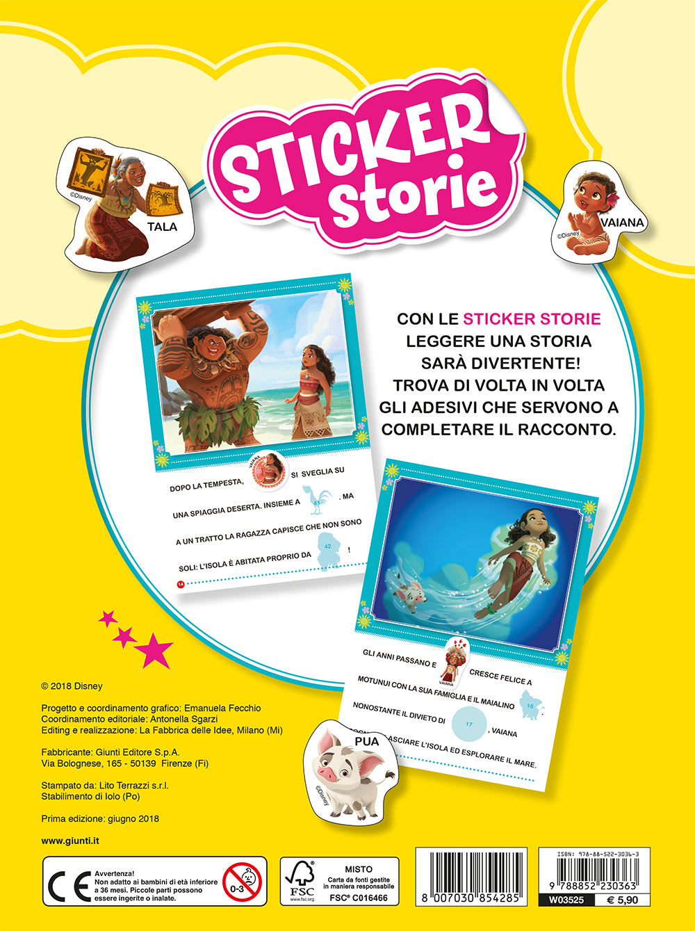 Sticker Storie - Oceania::Leggi - Stacca - Attacca