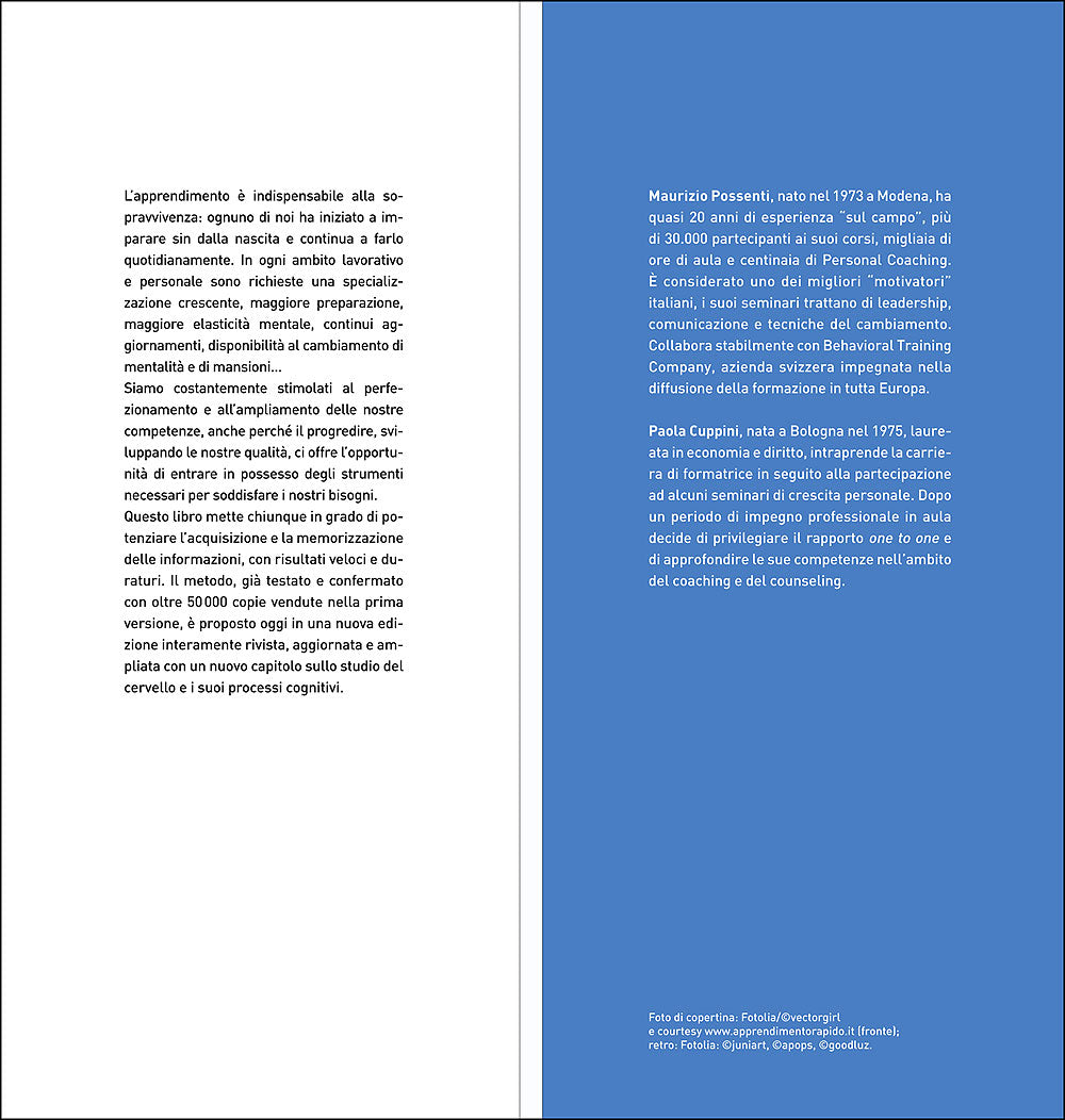 Tecniche di memoria e lettura veloce::Per il lavoro, per le lingue, per esami e concorsi, per dimezzare i tempi di studio - Manuale completo del corso di Eureka