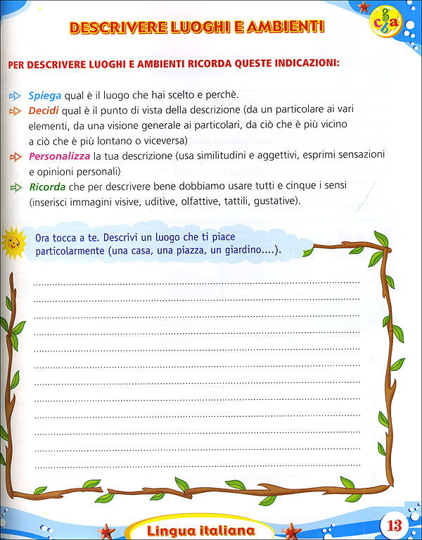 Solo Sole 4 classe + Laboratorio multidisciplinare::Percorsi multidisciplinari per le vacanze