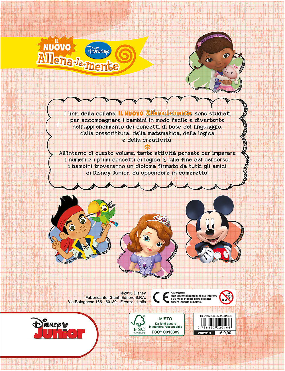Il nuovo Allena la mente - I miei primi Numeri::Area Matematica e Logica - Con il diploma finale!