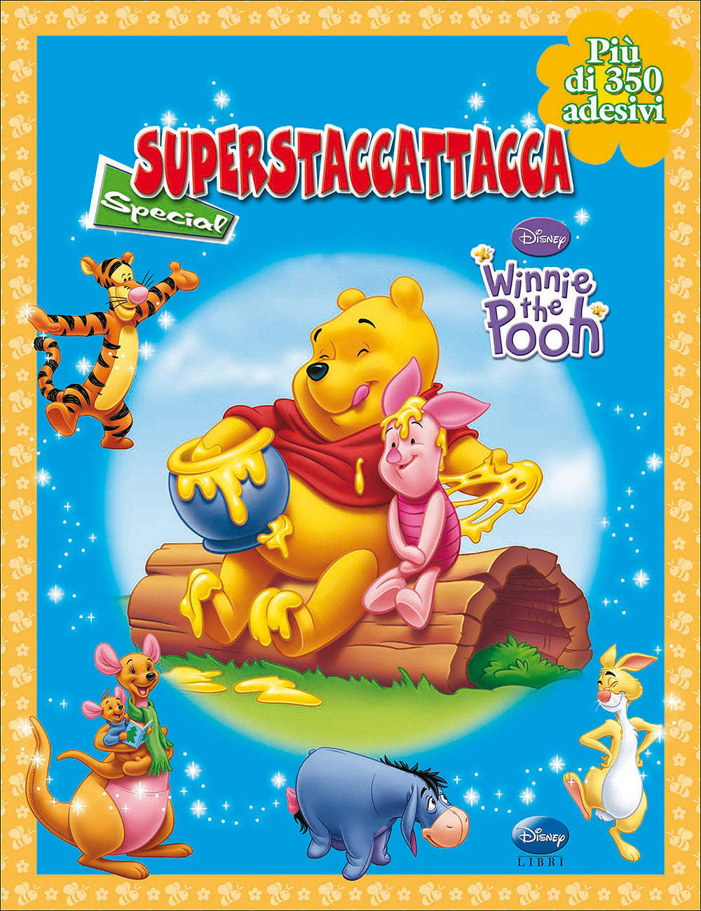 Superstaccattacca Special - Winnie the Pooh::Più di 350 adesivi!