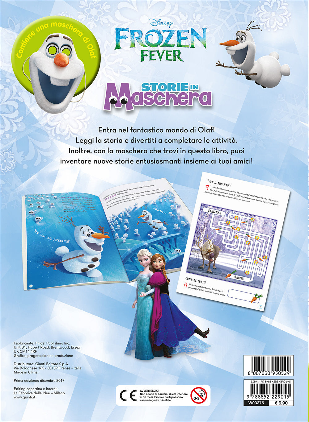 Storie in Maschera - Frozen Fever::Leggi la storia, mettila in scena e divertiti con tanti giochi!