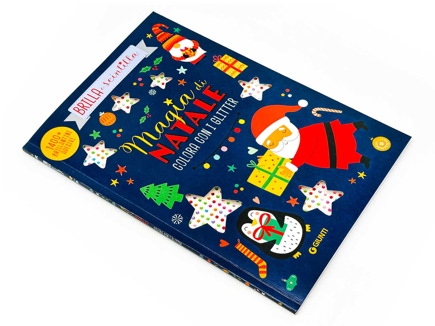 Magia di Natale. Colora con i glitter::Colora con i glitter