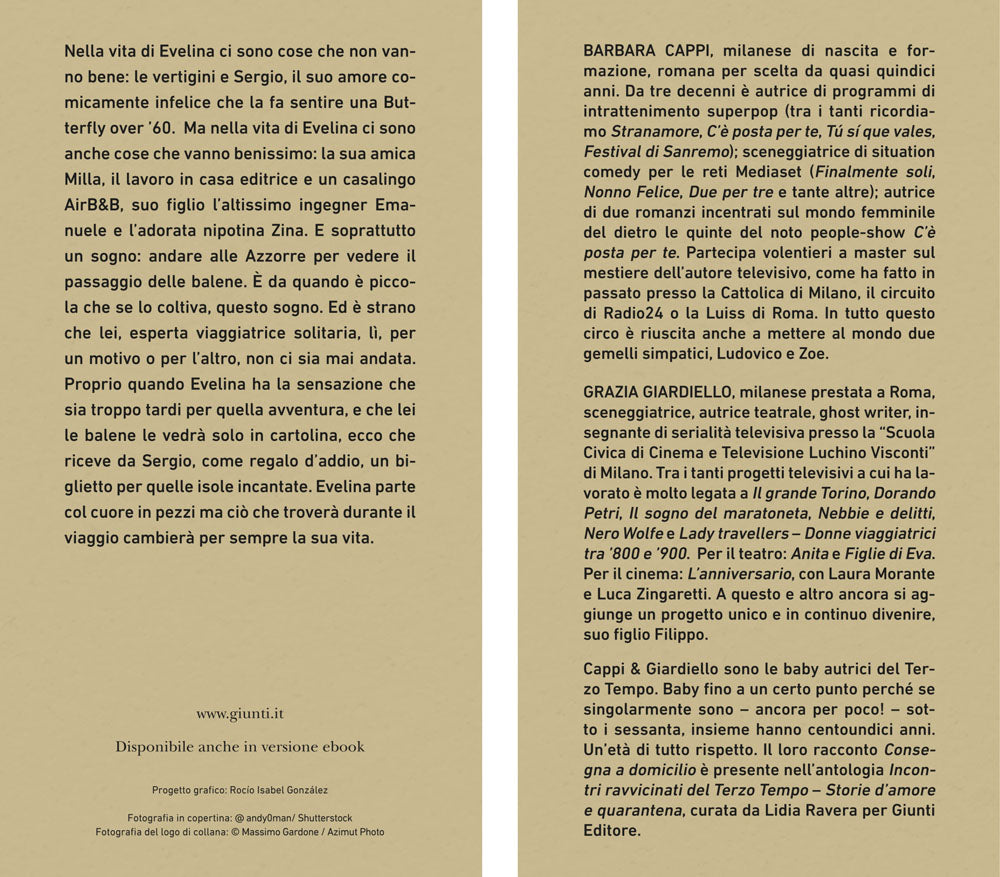 Balene::Una storia d’amore, vertigini, miracoli. E balene.