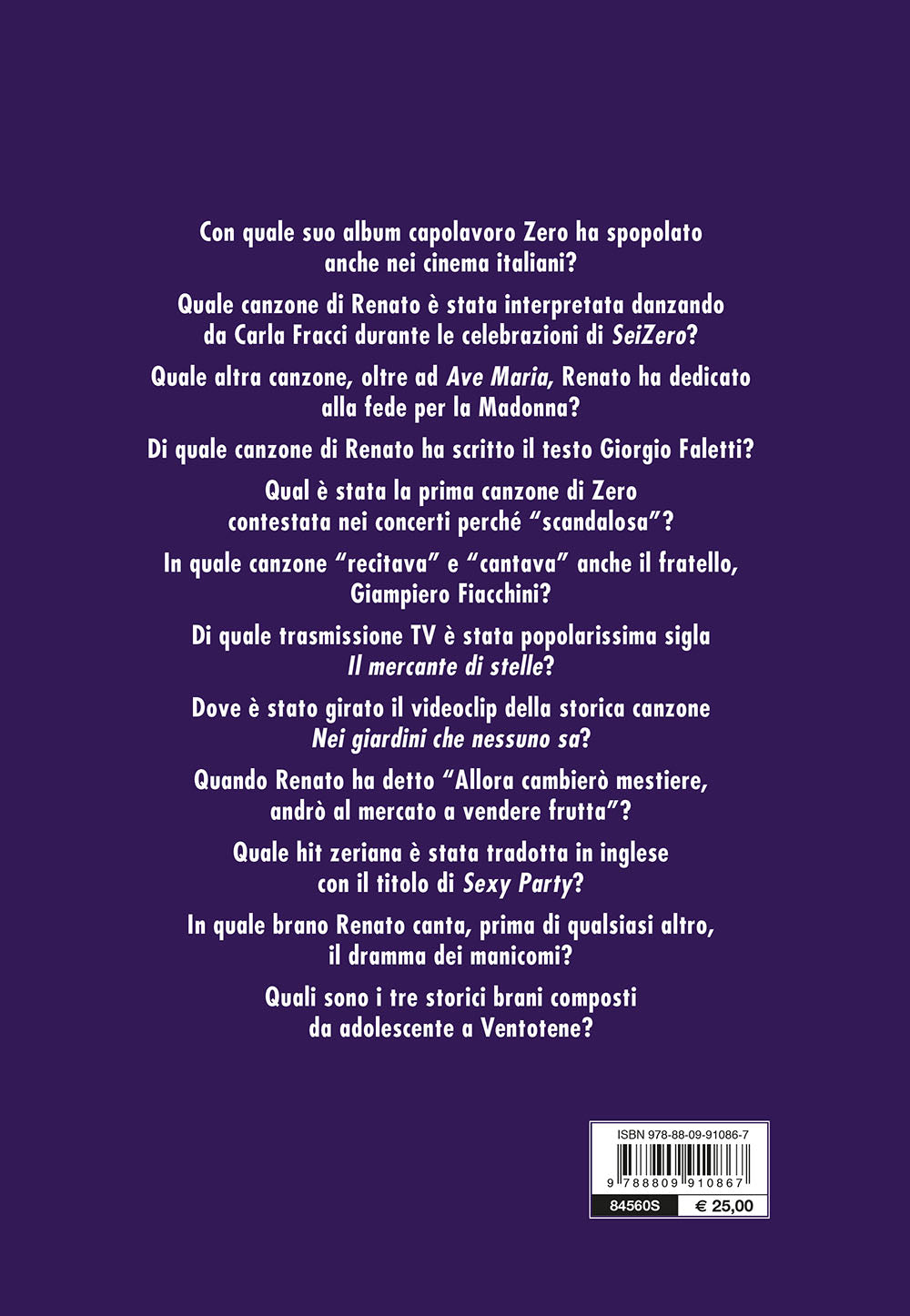 Renato Zero::Il mercante di stelle