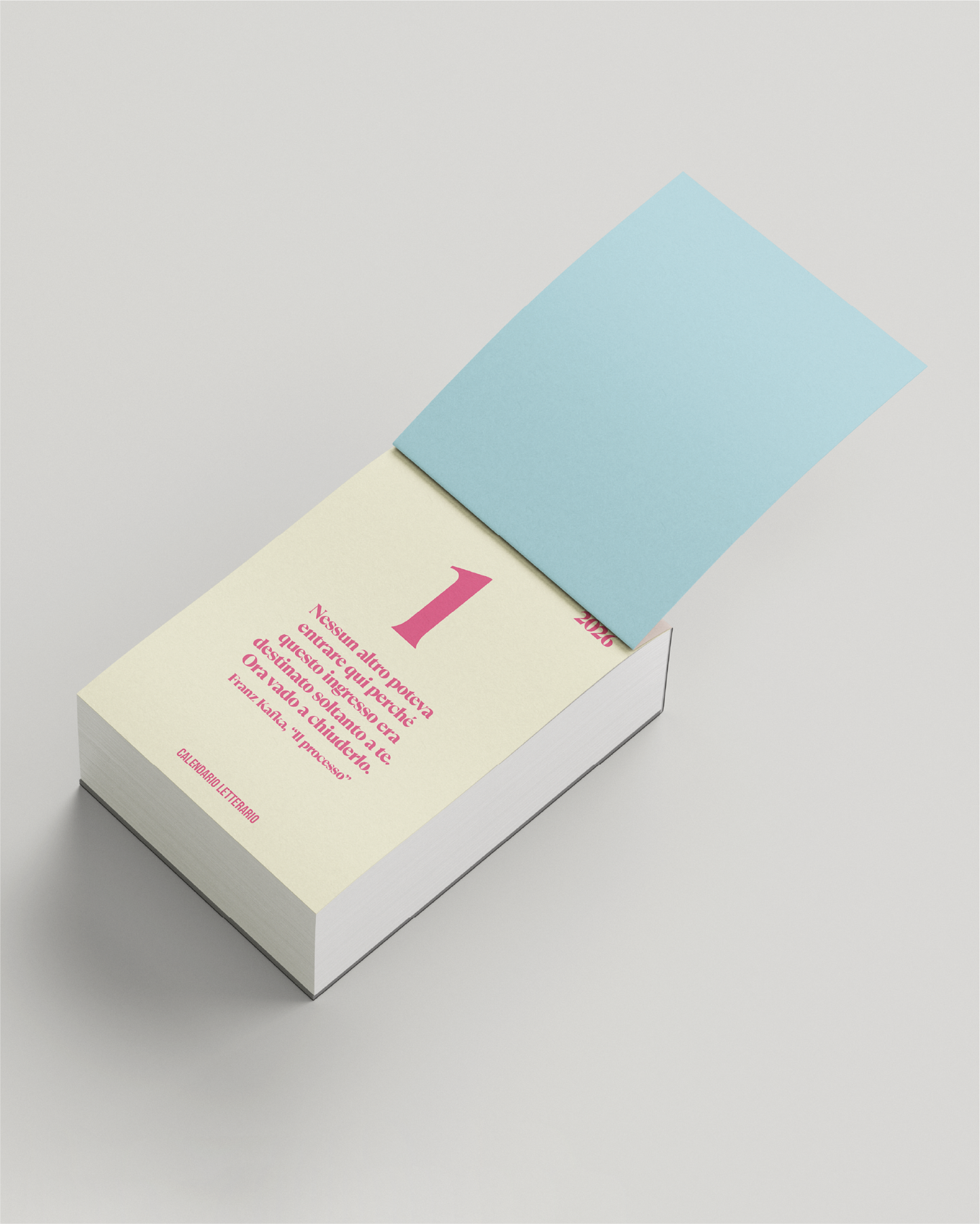 CALENDARIO LETTERARIO 2026