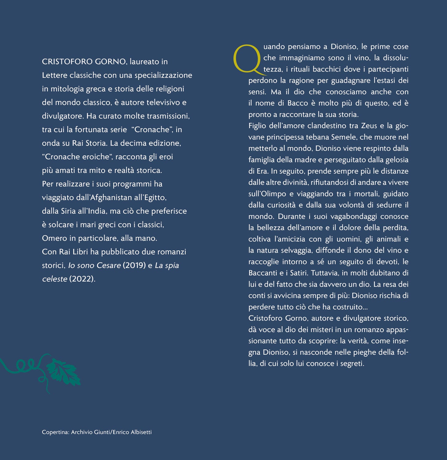 Dioniso::Il dio dei misteri