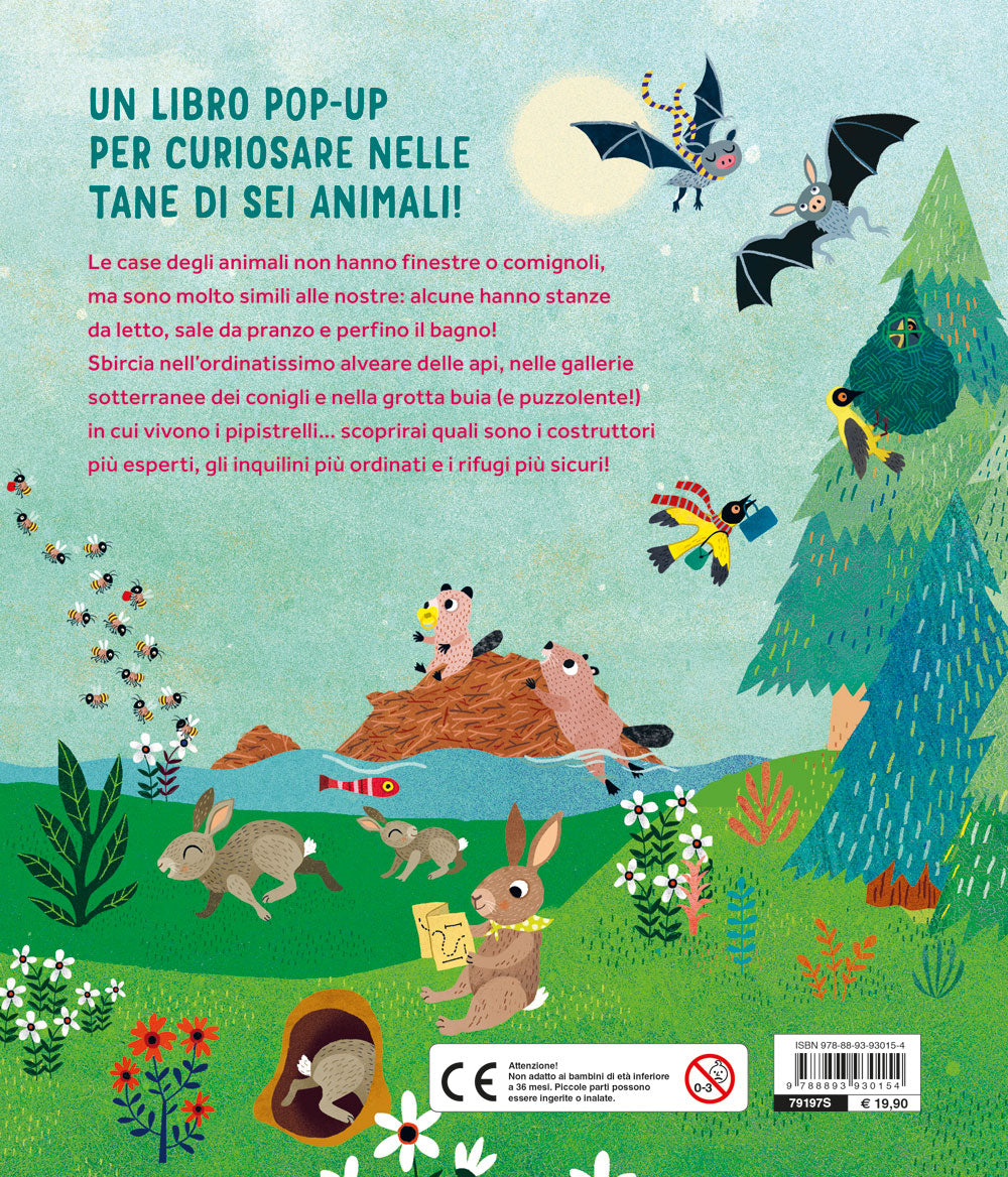Le case pop-up degli animali