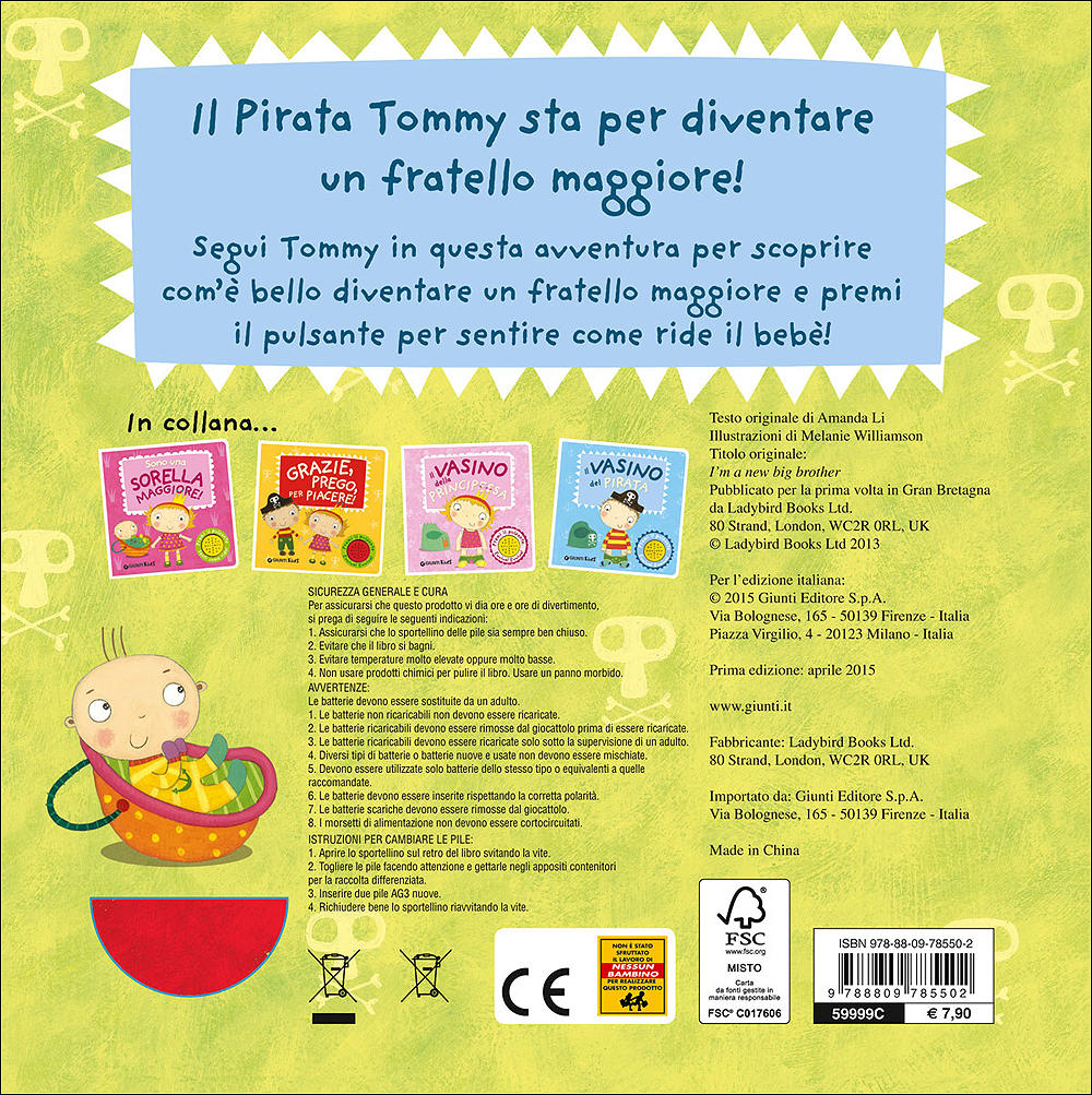 Sono un fratello maggiore::Premi il pulsante senti come ride!