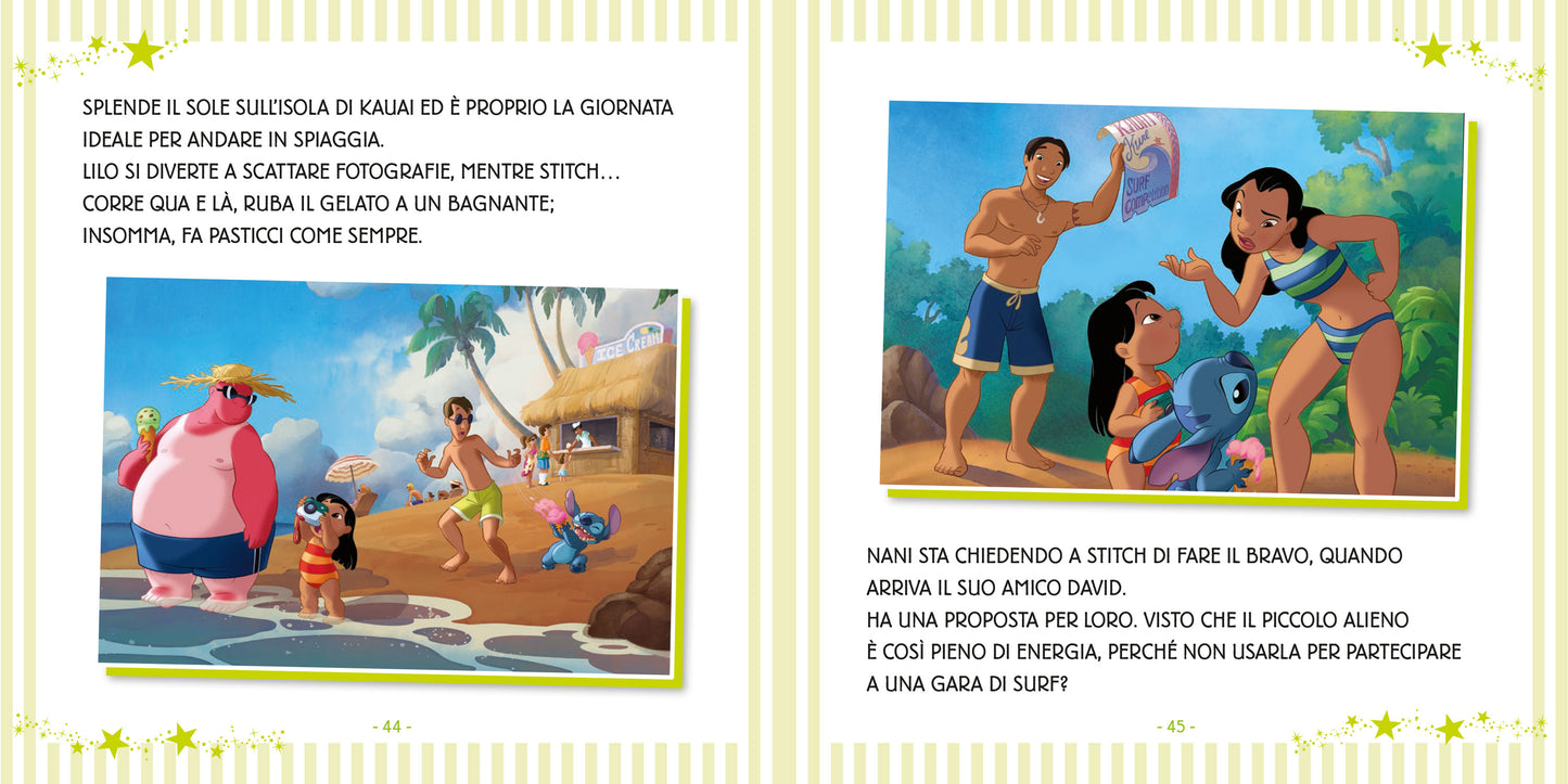 Stitch 7 Storie per la settimana::Scritto in stampatello maiuscolo - Che cosa combini, Stitch?